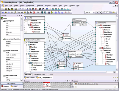 Altova MapForce Enterprise Edition screenshot