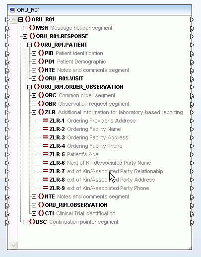 hl7 mapping