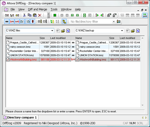 Diff merge tool