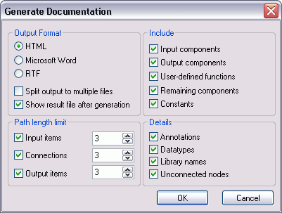 Generate mapping documentation