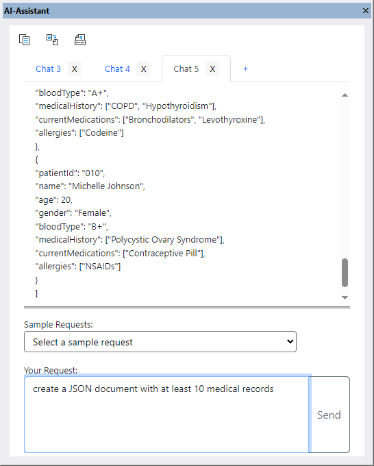 Generating JSON with AI