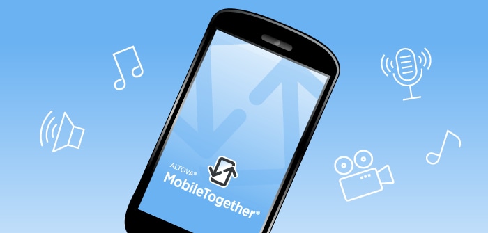 New in MobileTogether: Audio and Video