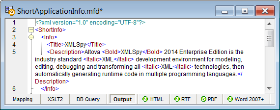 Capture mixed content mapping output