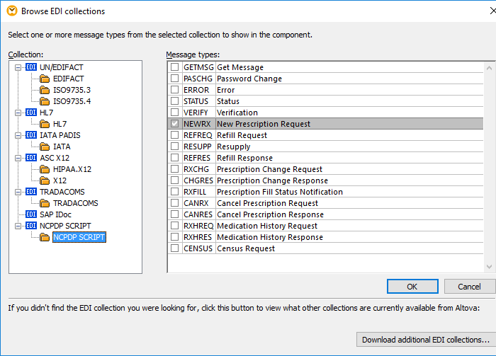 Data Mapping NCPDP SCRIPT messages