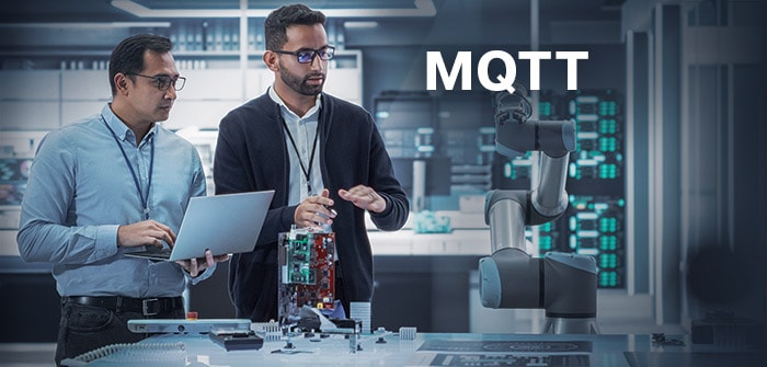 MQTT in an industrial automation scenario