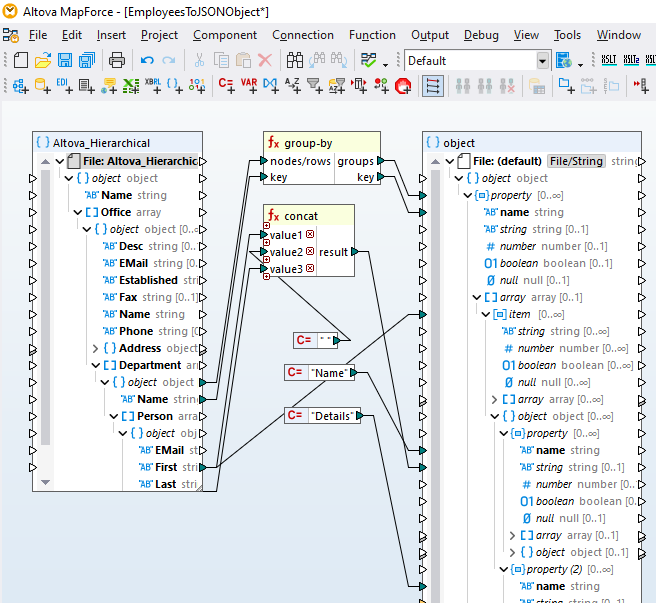 Light Mode option in MapForce