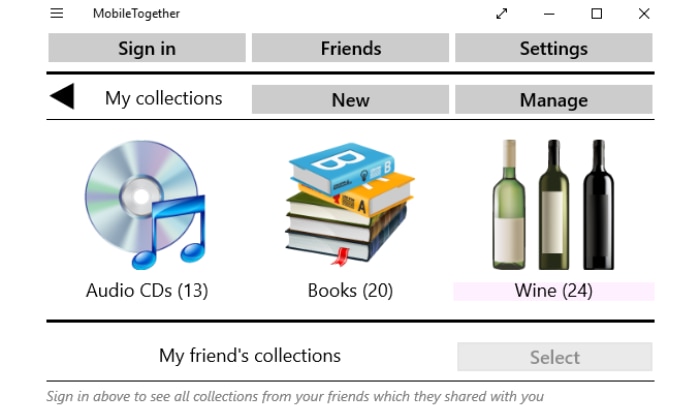 MyCollections App