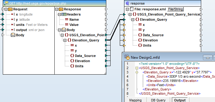 REST data mapping