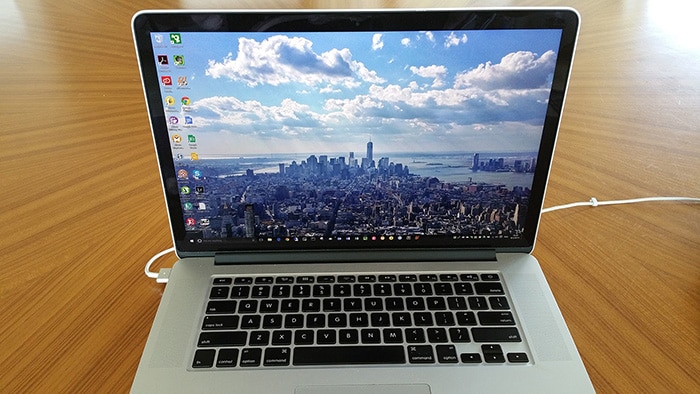 Windows 10 sales on macbook pro