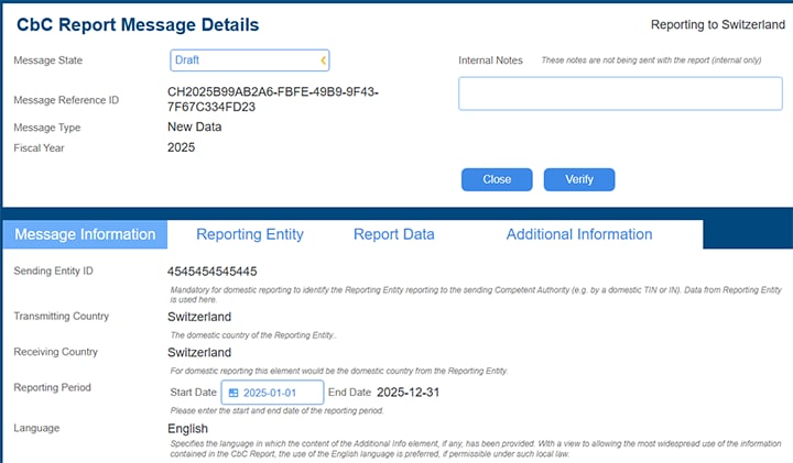 enter cbc report details