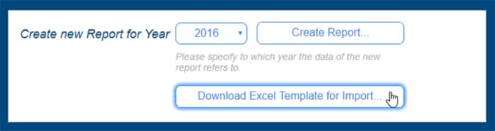 Excel template 