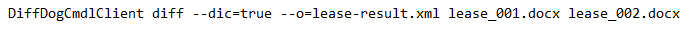 Word document comparison command to ignore character case