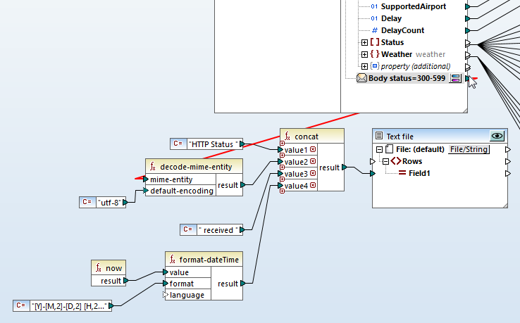 web business error handling