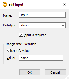 A string value defines a condition to join data