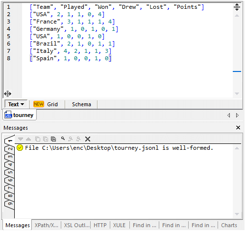 Edit JSON lines