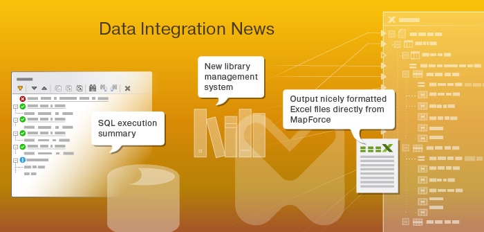 New data integration tools in Altova's release 