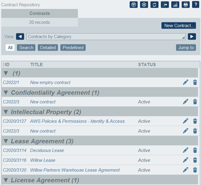 Form for data entry in the online database