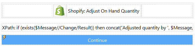 Result of GraphQL mutation in app