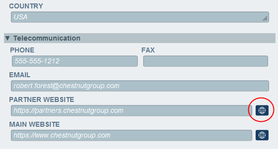 Browser-Schaltfläche zum Öffnen von Links