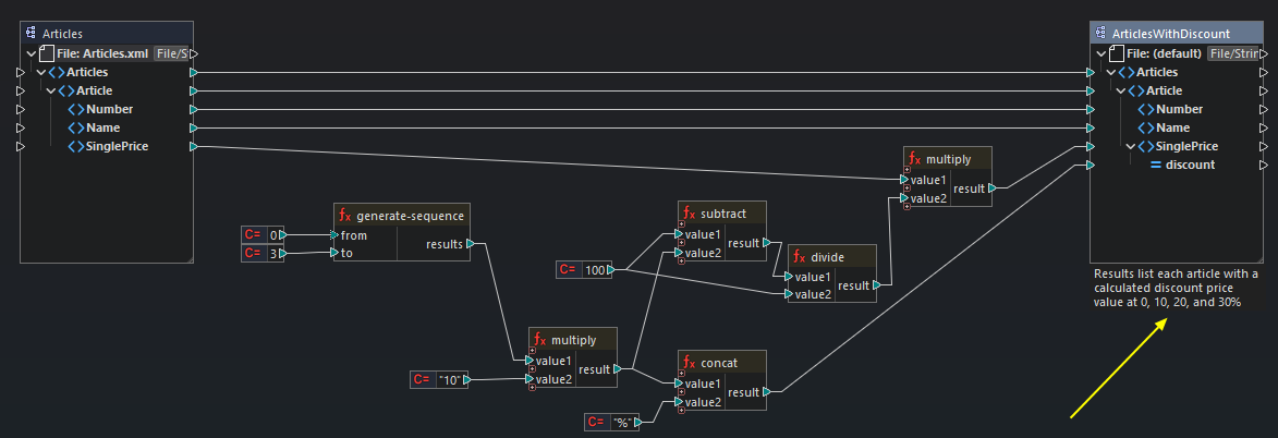 Adding comments to MapForce data mapping projects