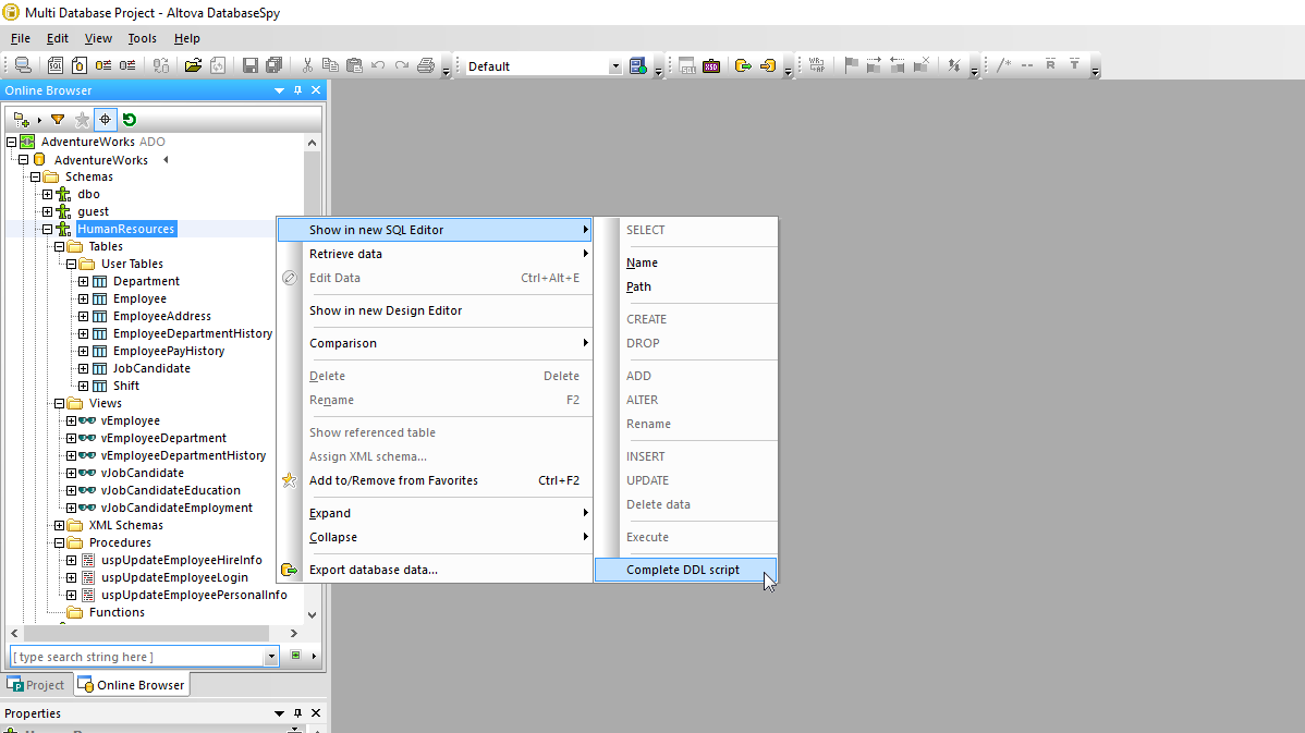 What's New in DatabaseSpy