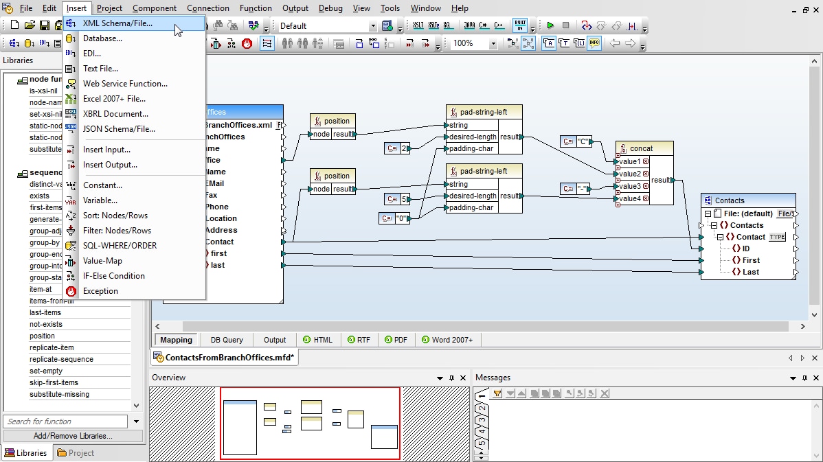 Data Mapping Tools Mapforce Altova