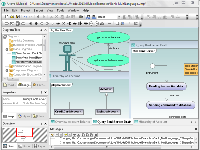 Altova UModel Professional Edition Screenshot