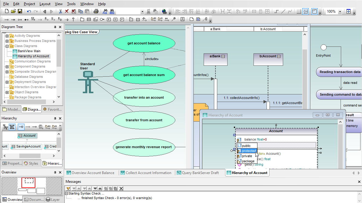 Altova UModel Enterprise Edition screenshot Altova UModel Enterprise Edition screenshot