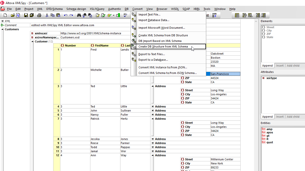 Eclipse XML Editor