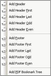 AddHeaderFooter