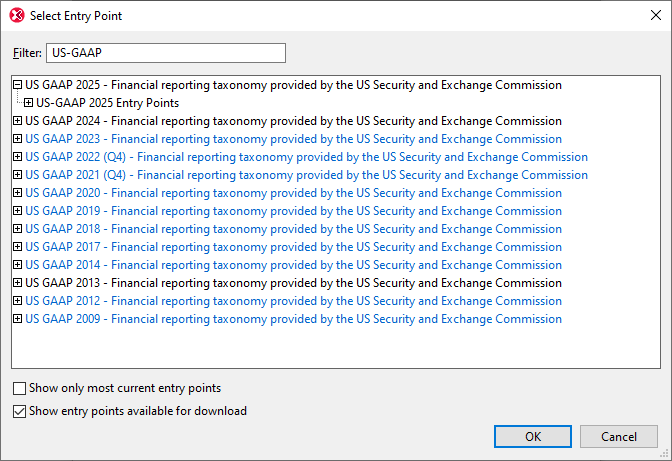 XBRLSelectEntryPointDlg