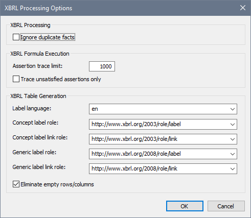 XBRLProcessingOptions