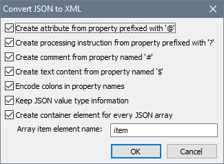 JSONConvertJSONInstance2XML