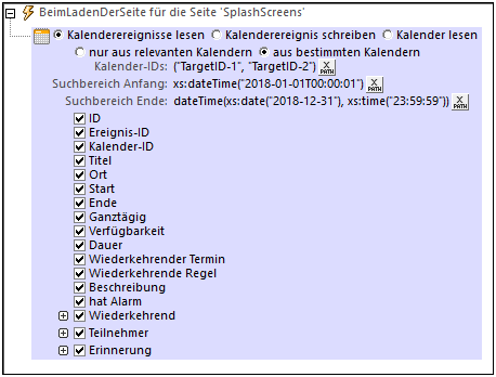 MTActionAccessCalendars