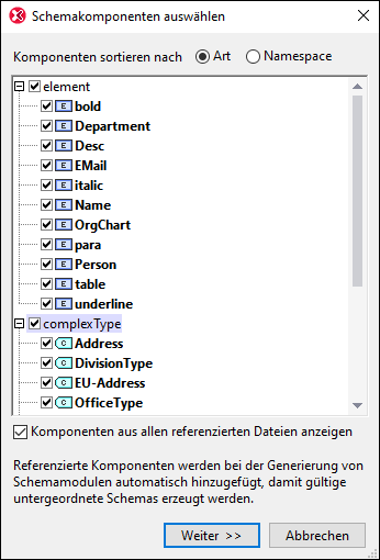 SchSubsetsSelectComponents