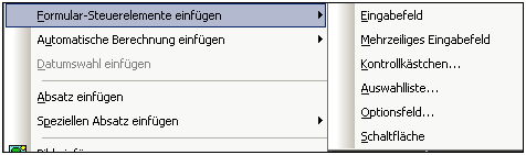 MnuInsertFormControls