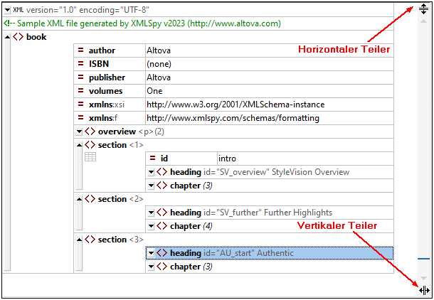 GridViewSplitViewSplitters