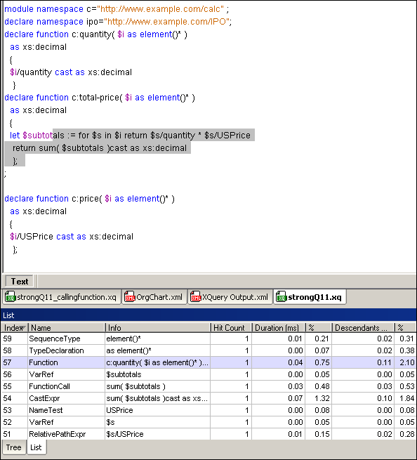 profiler_xquery_list