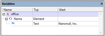 XSDebuggerInfoWinVariables