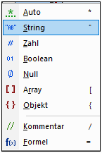 JSONGridViewTypeSelection