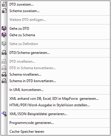 MenuDTDSchema