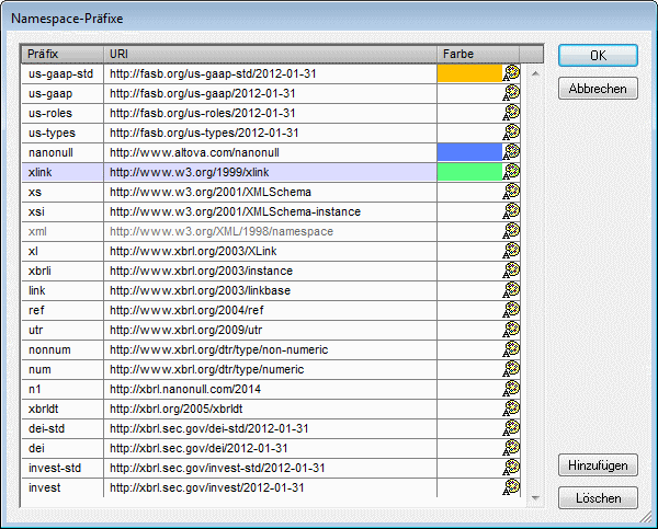 XBRLNSSettings