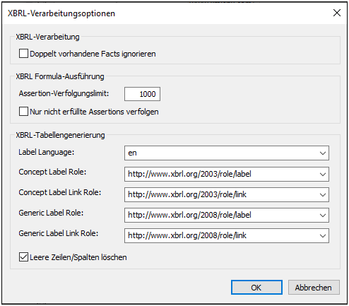 XBRLProcessingOptions