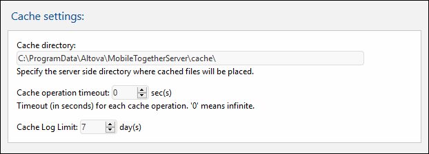 MTSSetCacheSettings