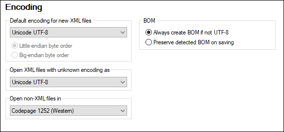 OptionsEncoding