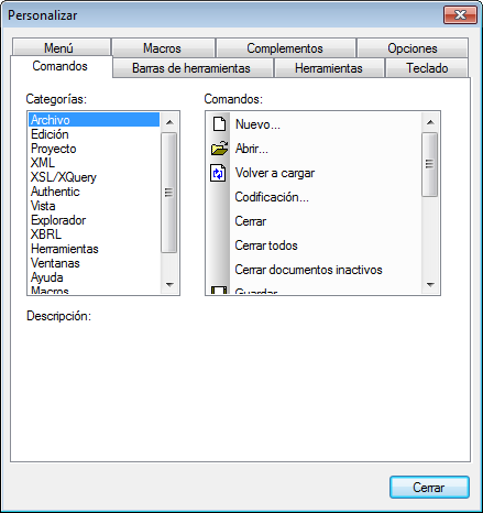 ADCustomizeCommands
