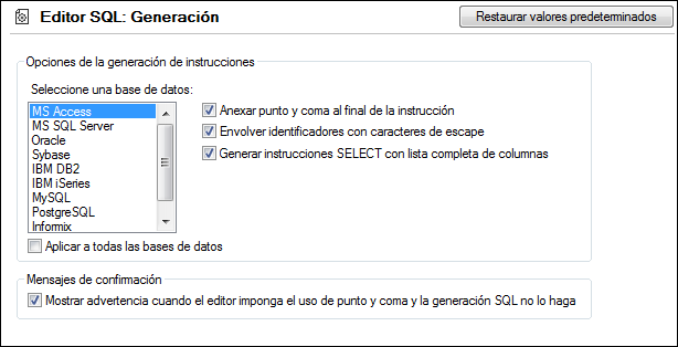 dlg_options-SQL-generation