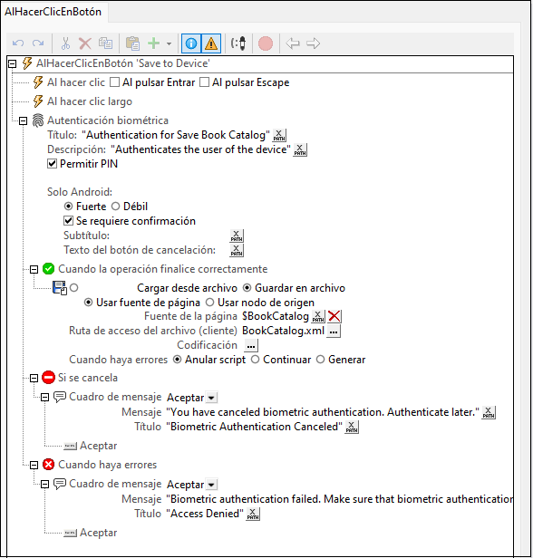 MTActionBiometricAuthentication