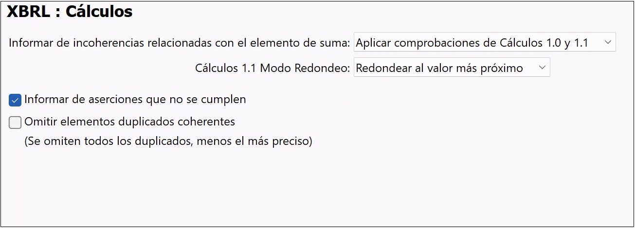 OptionsXBRLCalculations