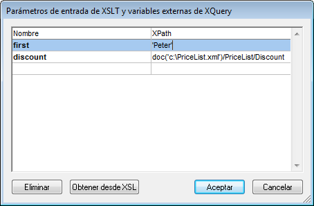 XQueryVariables